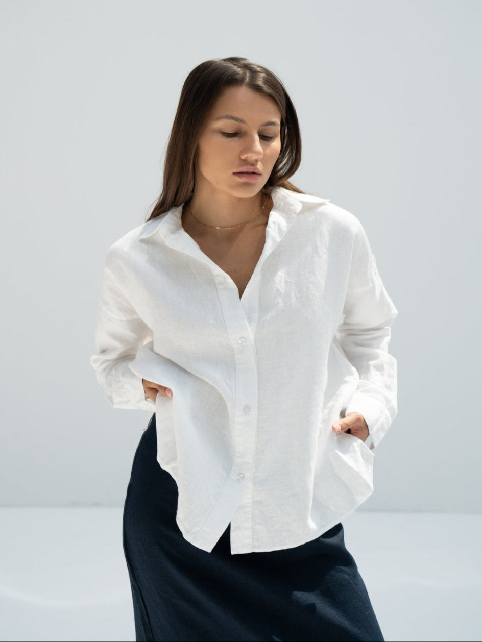 100% Linen Shirt Mia