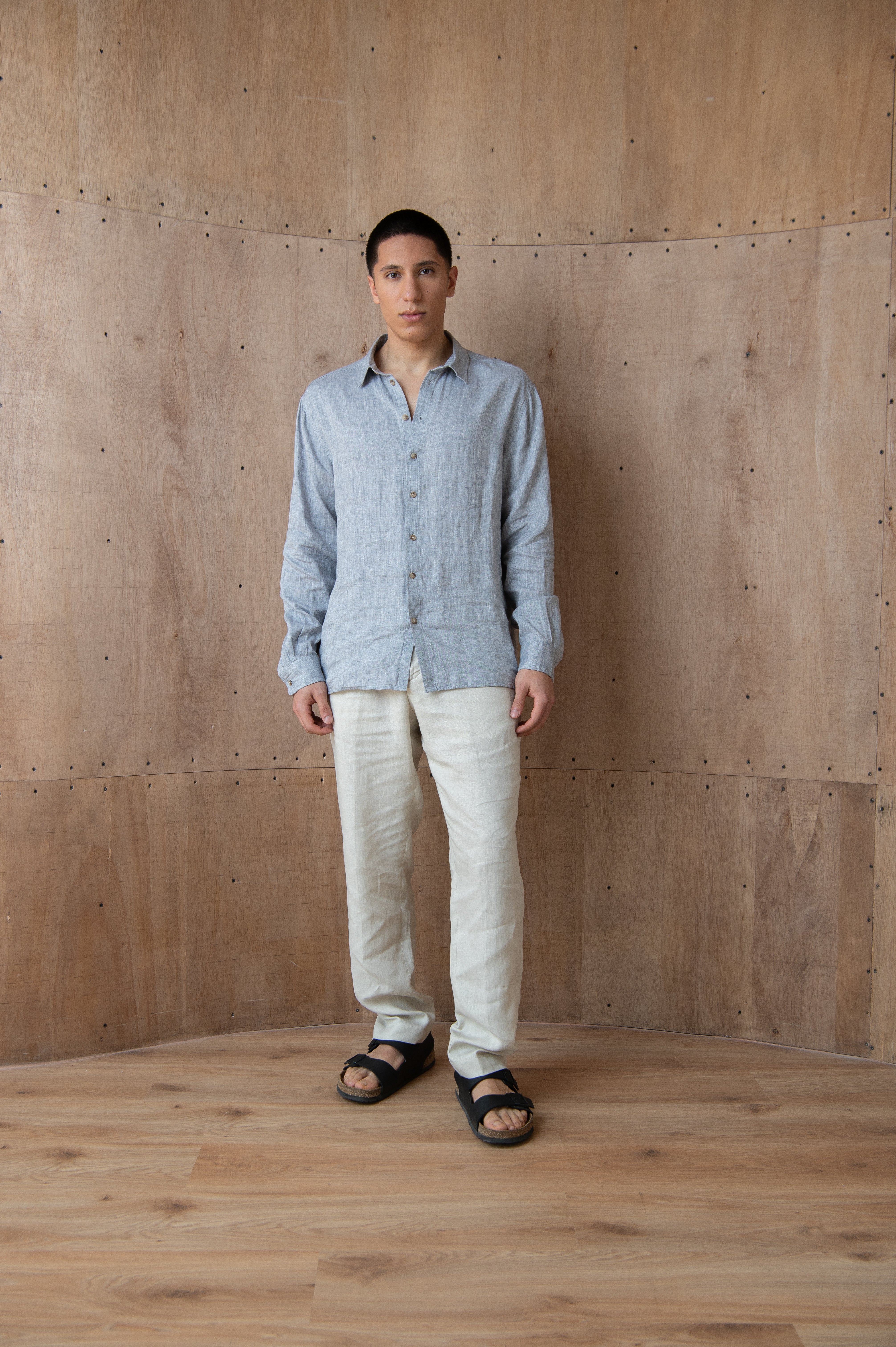 100% Linen Shirt Robin