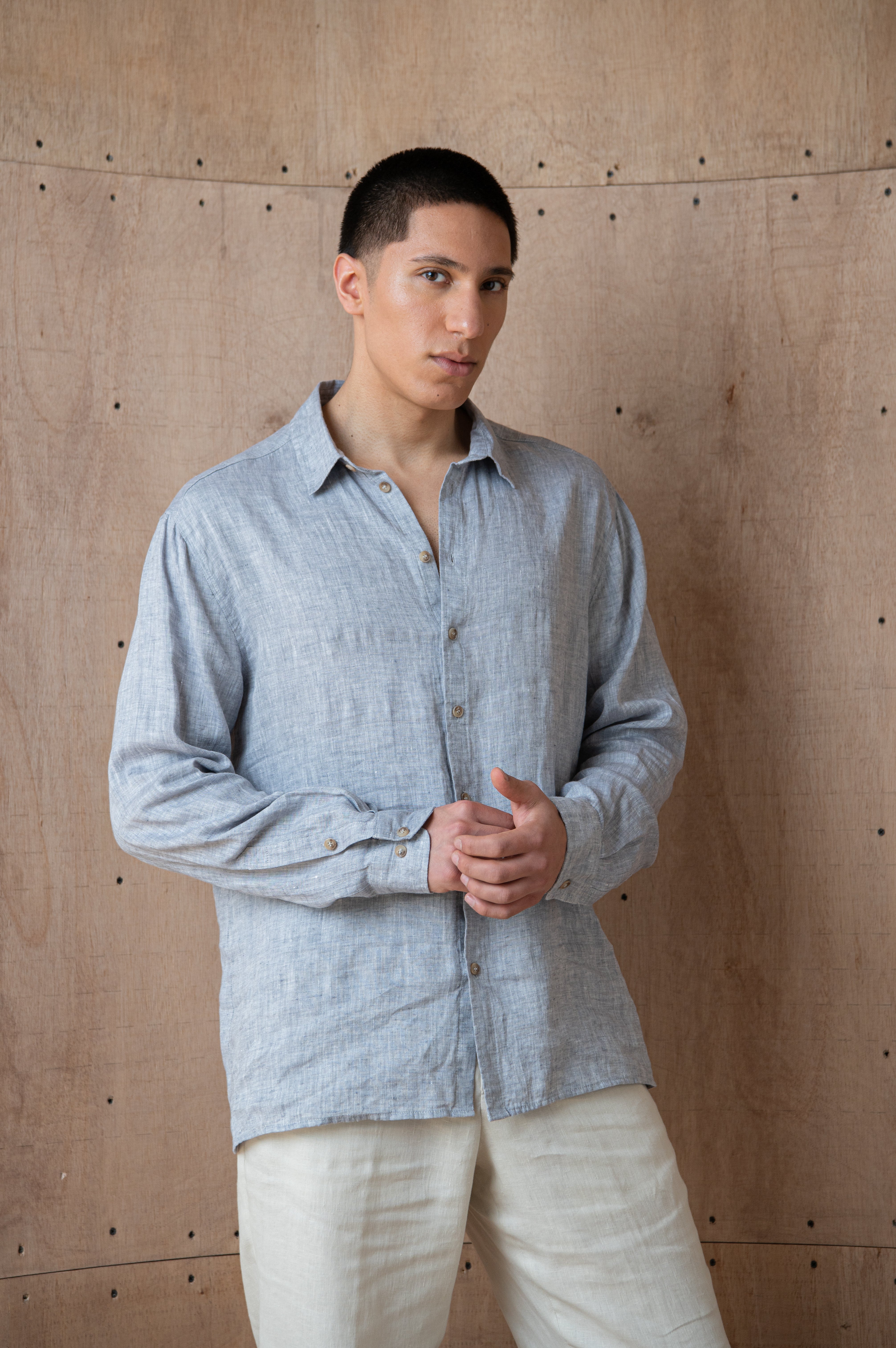 100% Linen Shirt Robin