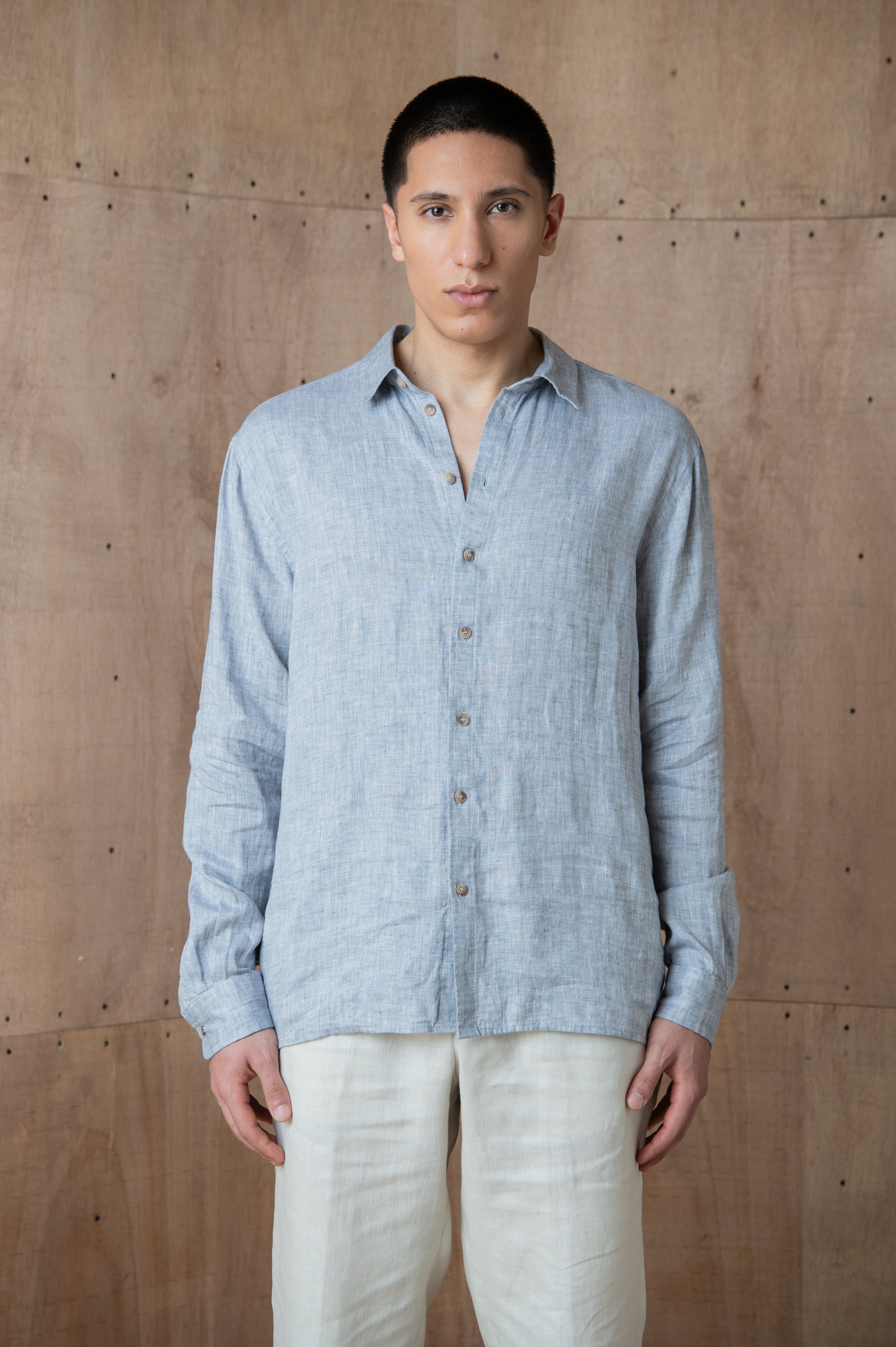 100% Linen Shirt Robin