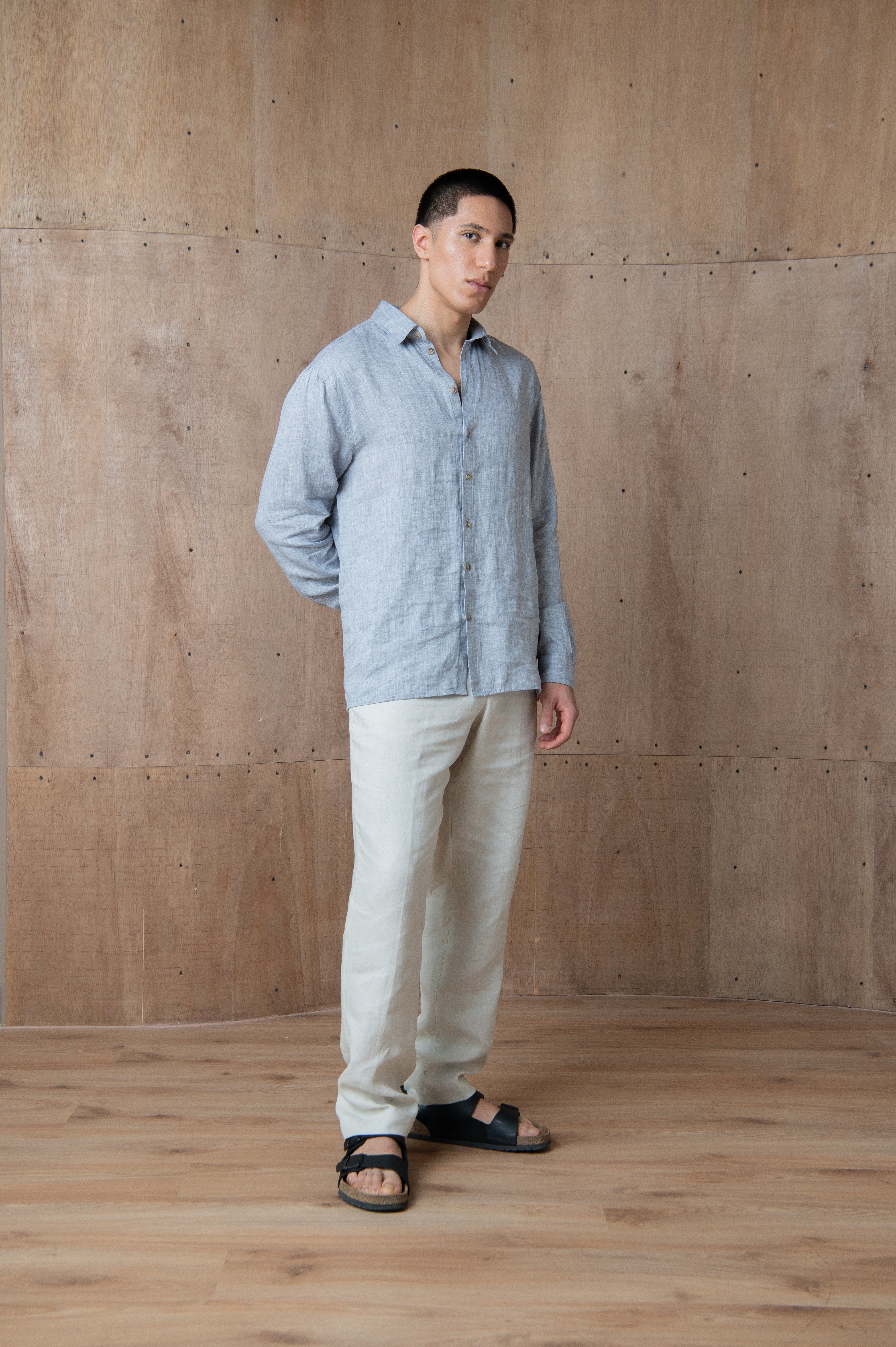 100% Linen Shirt Robin