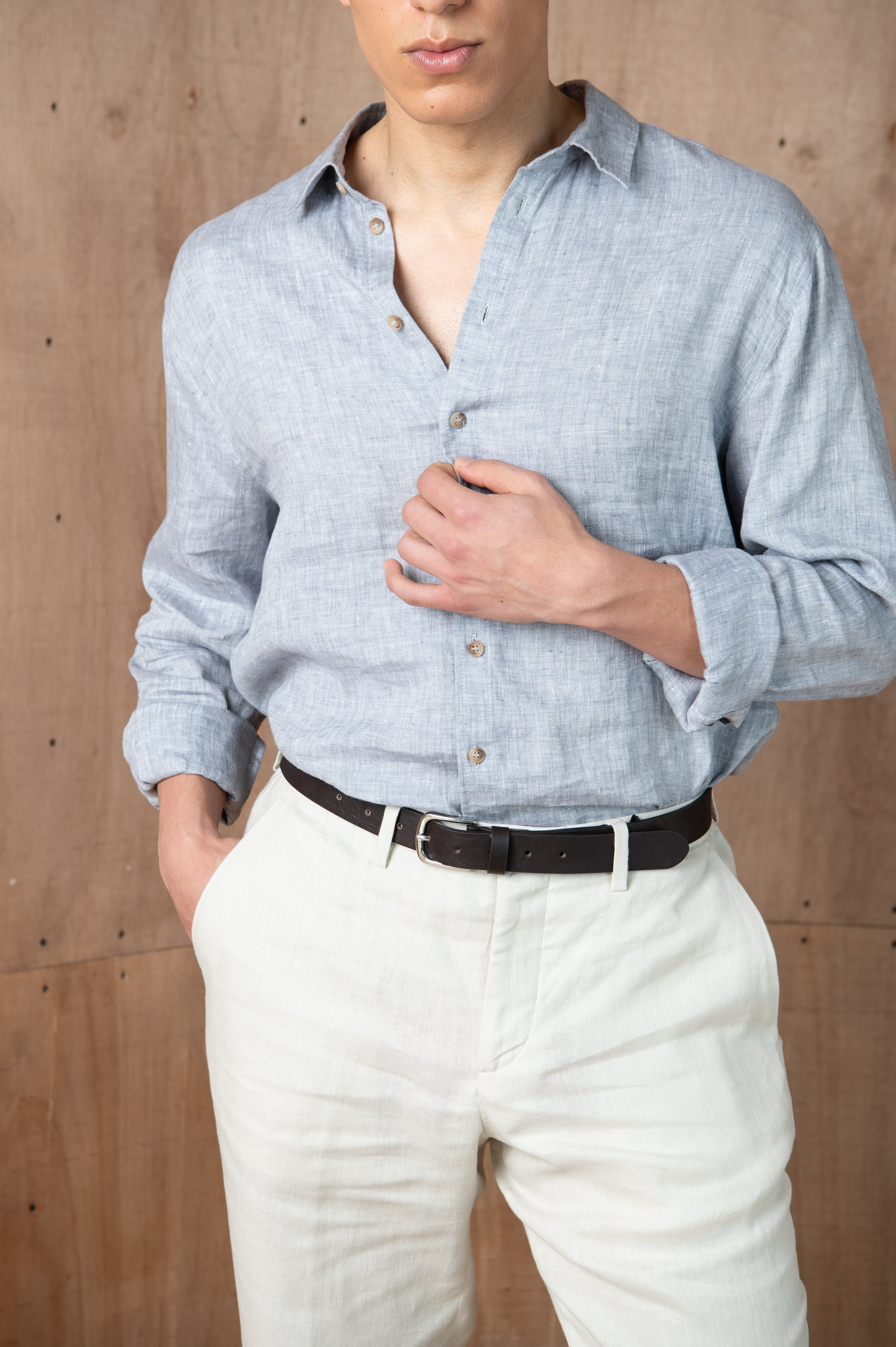 100% Linen Shirt Robin