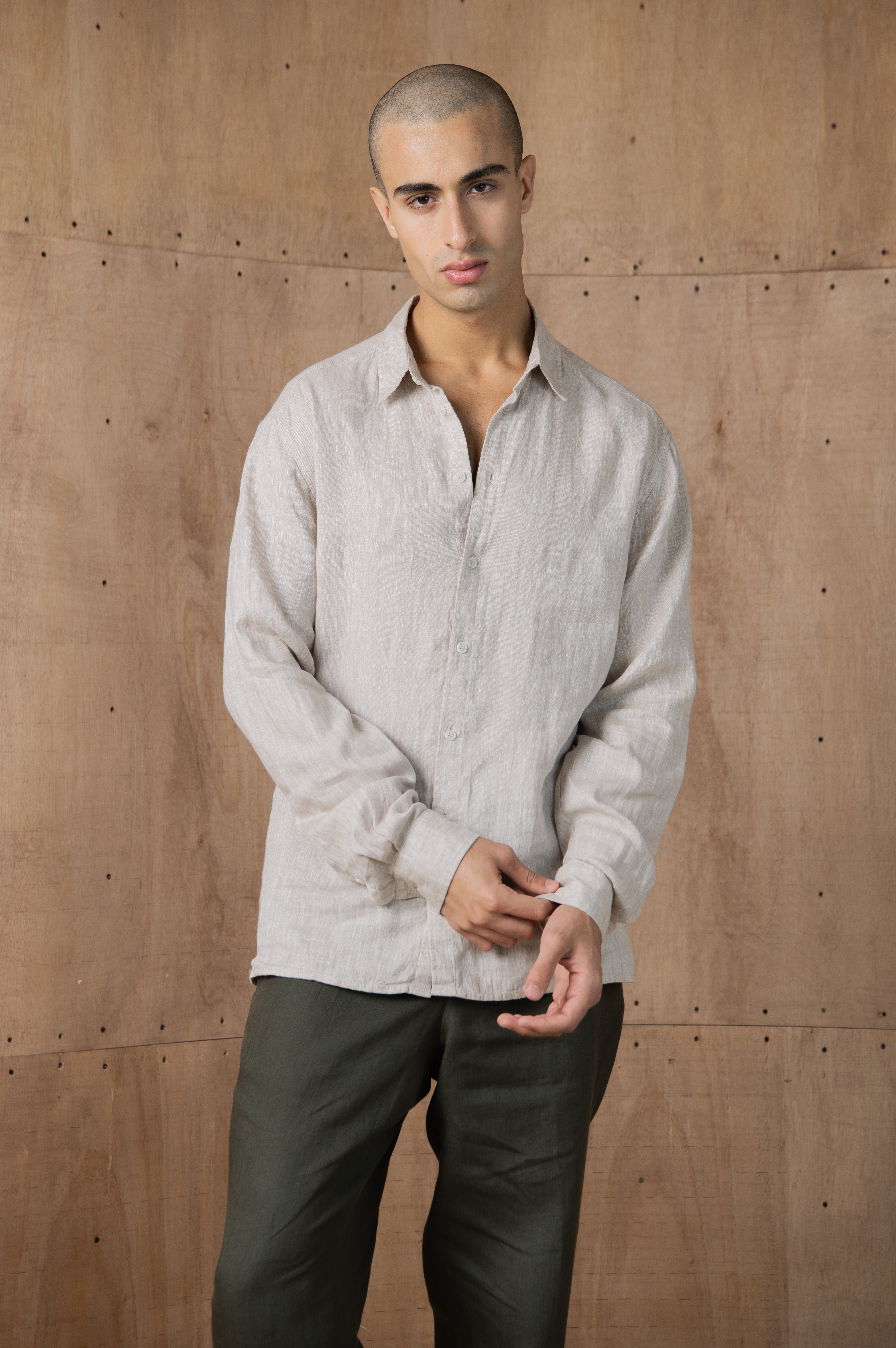 100% Linen Shirt Robin