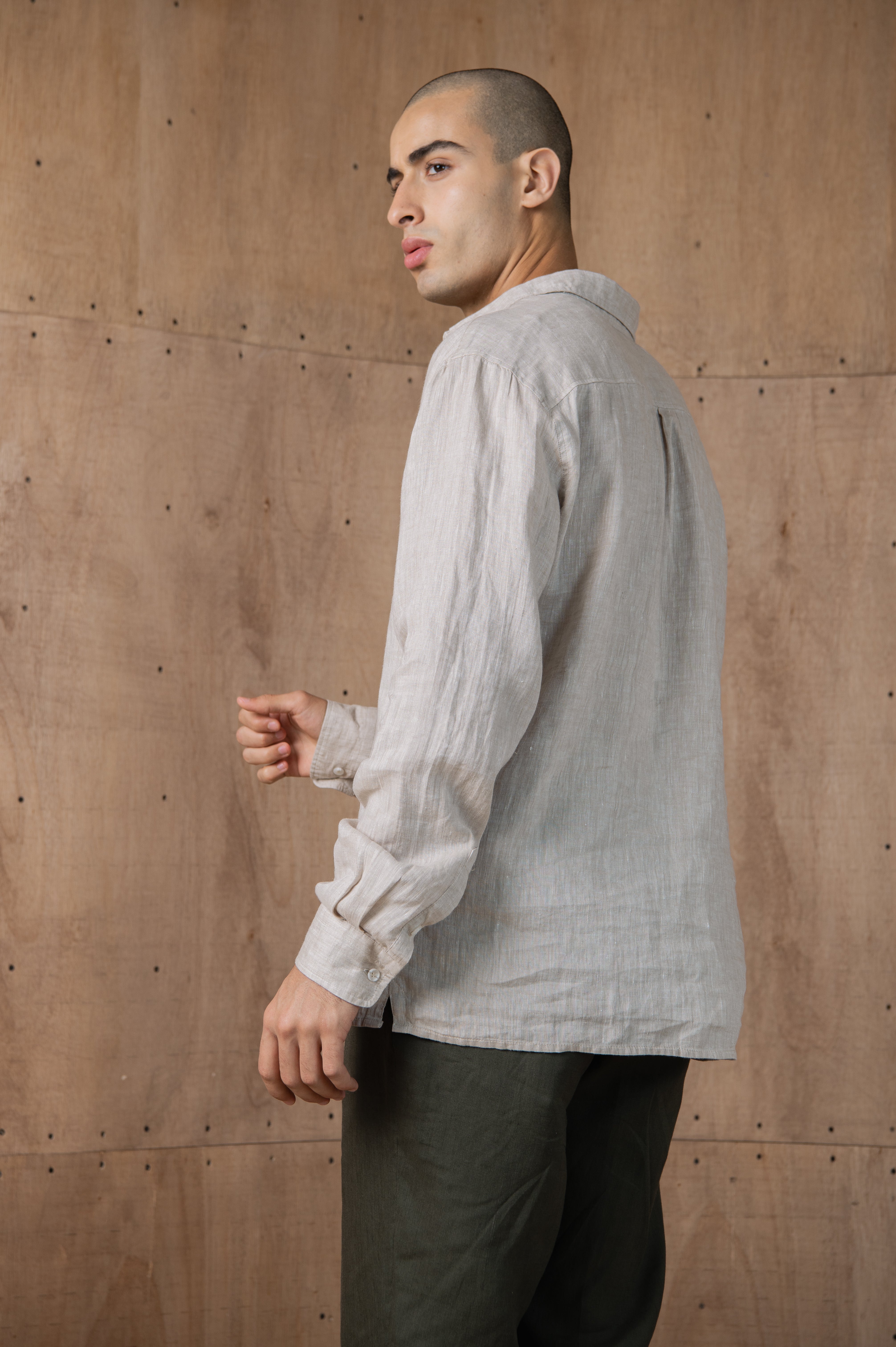 100% Linen Shirt Robin