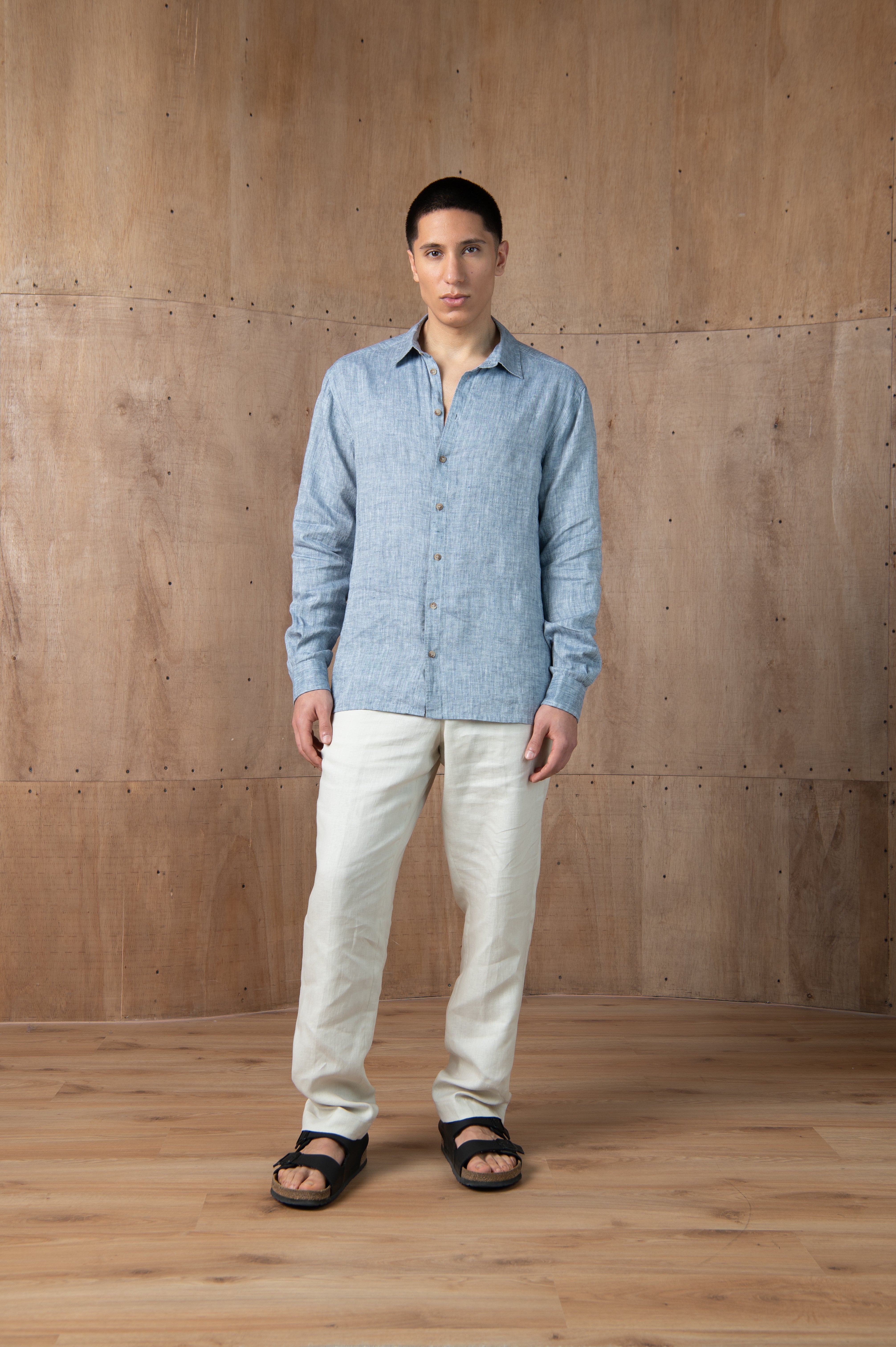 100% Linen Shirt Robin