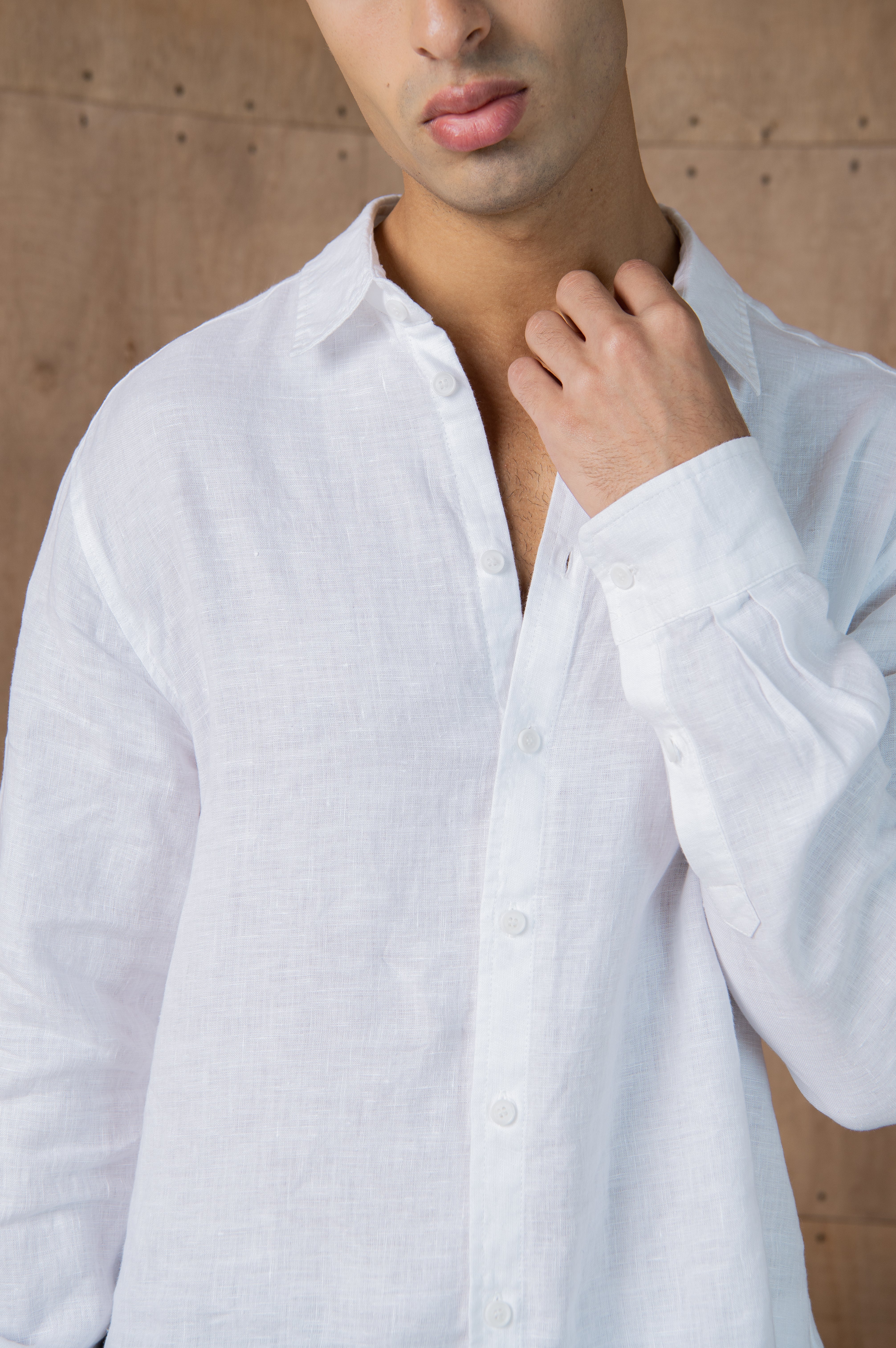 100% Linen Shirt Robin