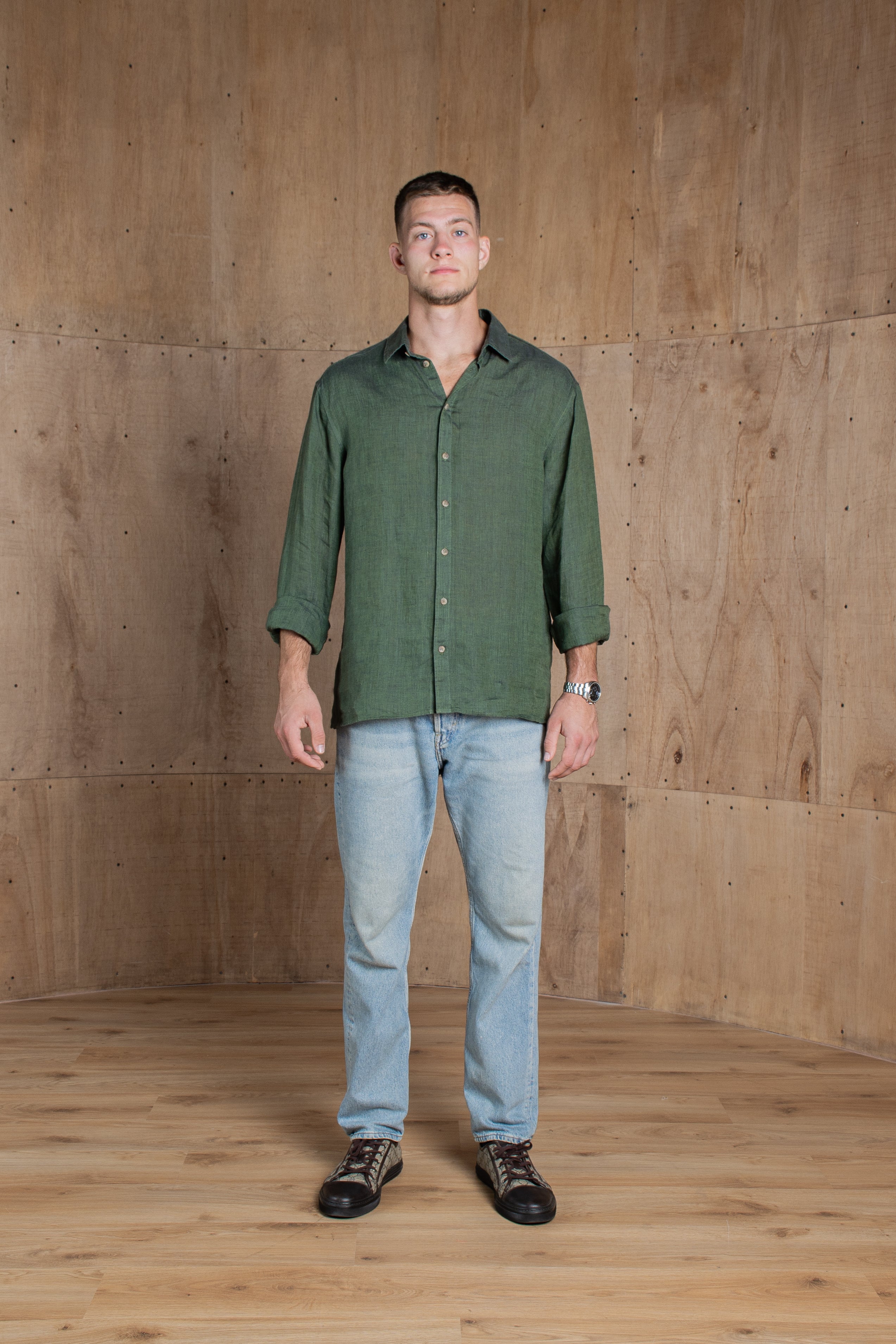 100% Linen Shirt Robin