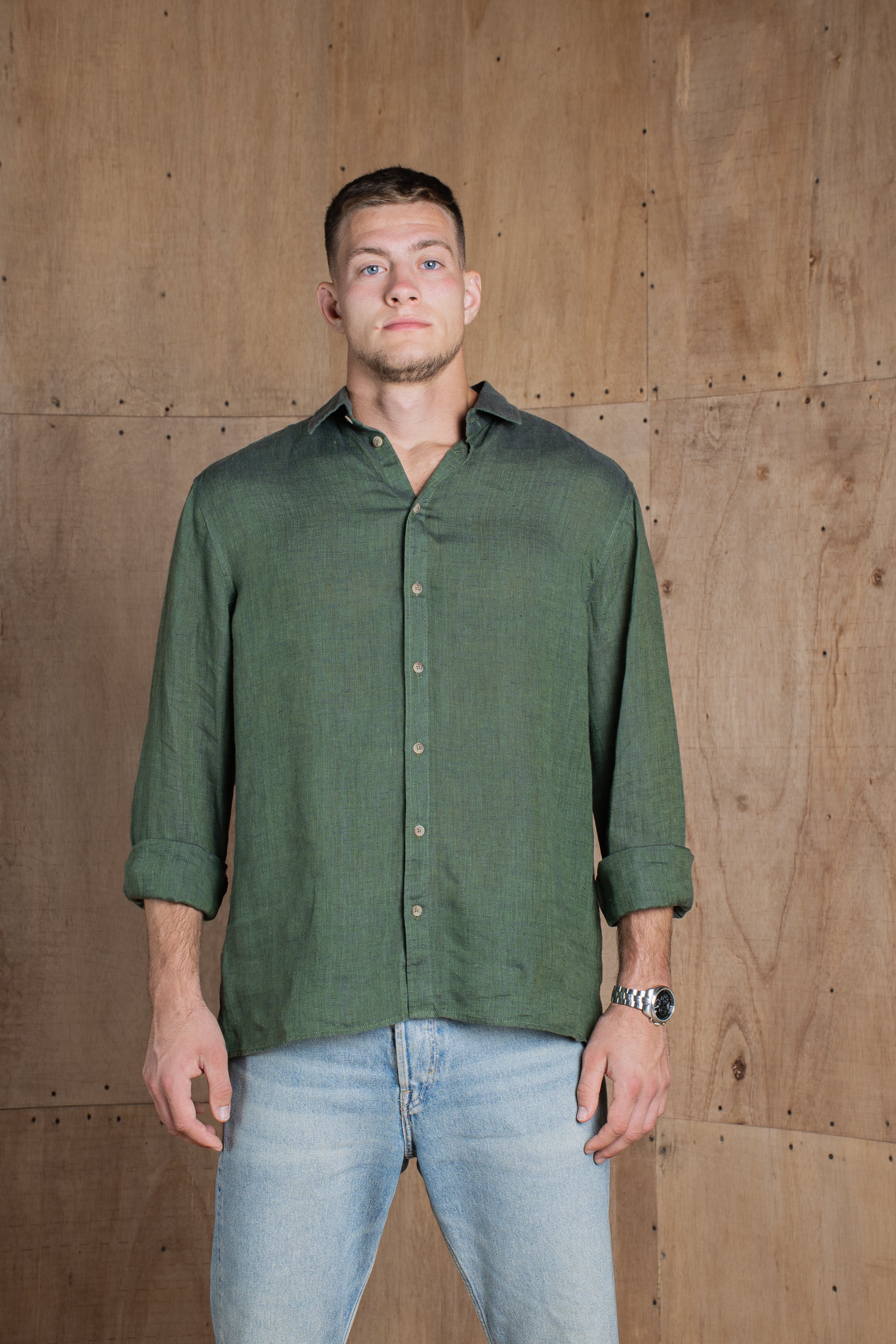 100% Linen Shirt Robin